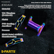 Colnago Y1RS / V5RS 3DAM Titanium Seatpost Clamp Kit — Yoke & Cradle Components