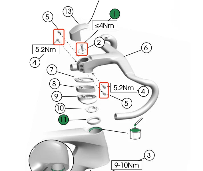 S-PARTS Complete Titanium Bolt Upgrade for Trek Madone Gen 7 SLR / SL | Shimano / SRAM Shift & Brake Kits - Detail 2