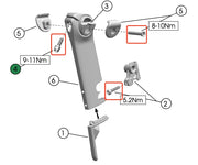 S-PARTS Complete Titanium Bolt Upgrade for Trek Madone Gen 7 SLR / SL | Shimano / SRAM Shift & Brake Kits - Detail 6