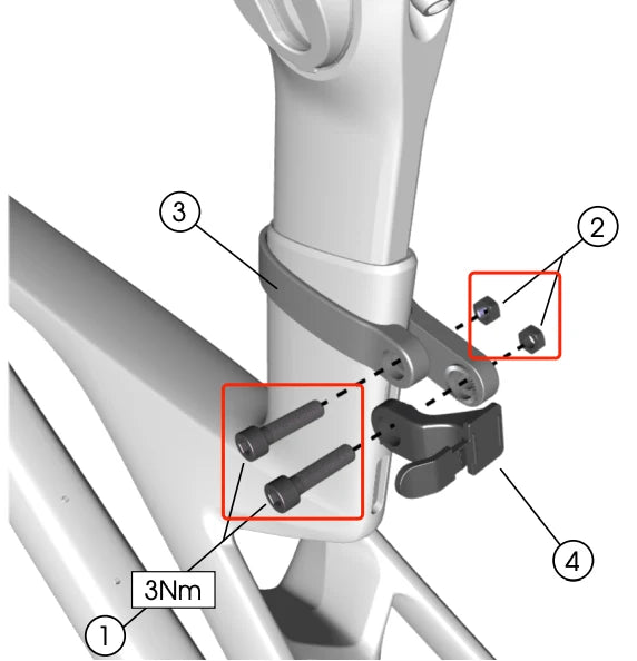 S-PARTS Complete Titanium Bolt Upgrade for Trek Madone Gen 7 SLR / SL | Shimano / SRAM Shift & Brake Kits - Detail 7