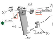 S-PARTS Complete Titanium Bolt Upgrade for Trek Madone Gen 7 SLR / SL | Shimano / SRAM Shift & Brake Kits - Detail 14