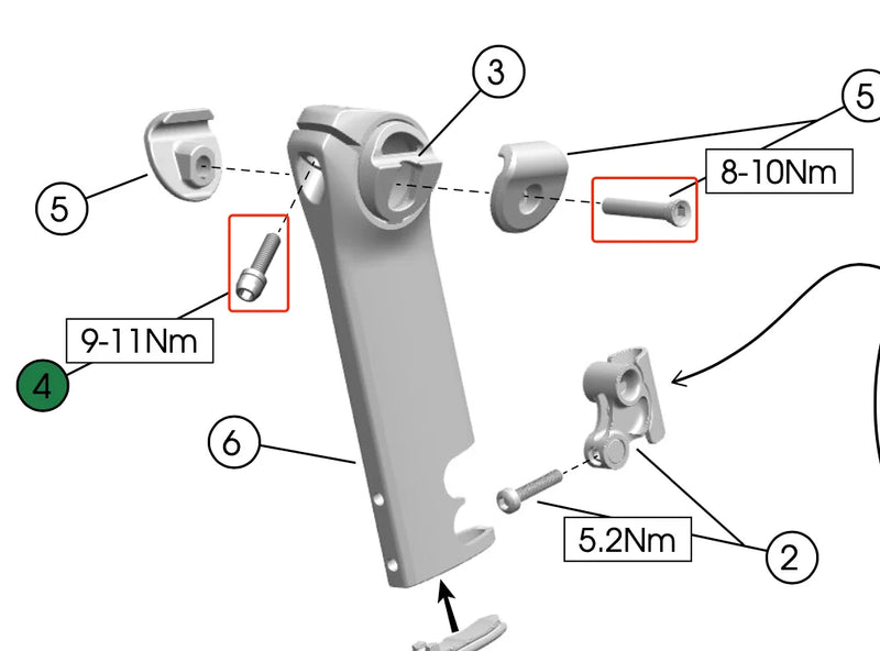 S-PARTS Complete Titanium Bolt Upgrade for Trek Madone Gen 7 SLR / SL | Shimano / SRAM Shift & Brake Kits - Detail 14