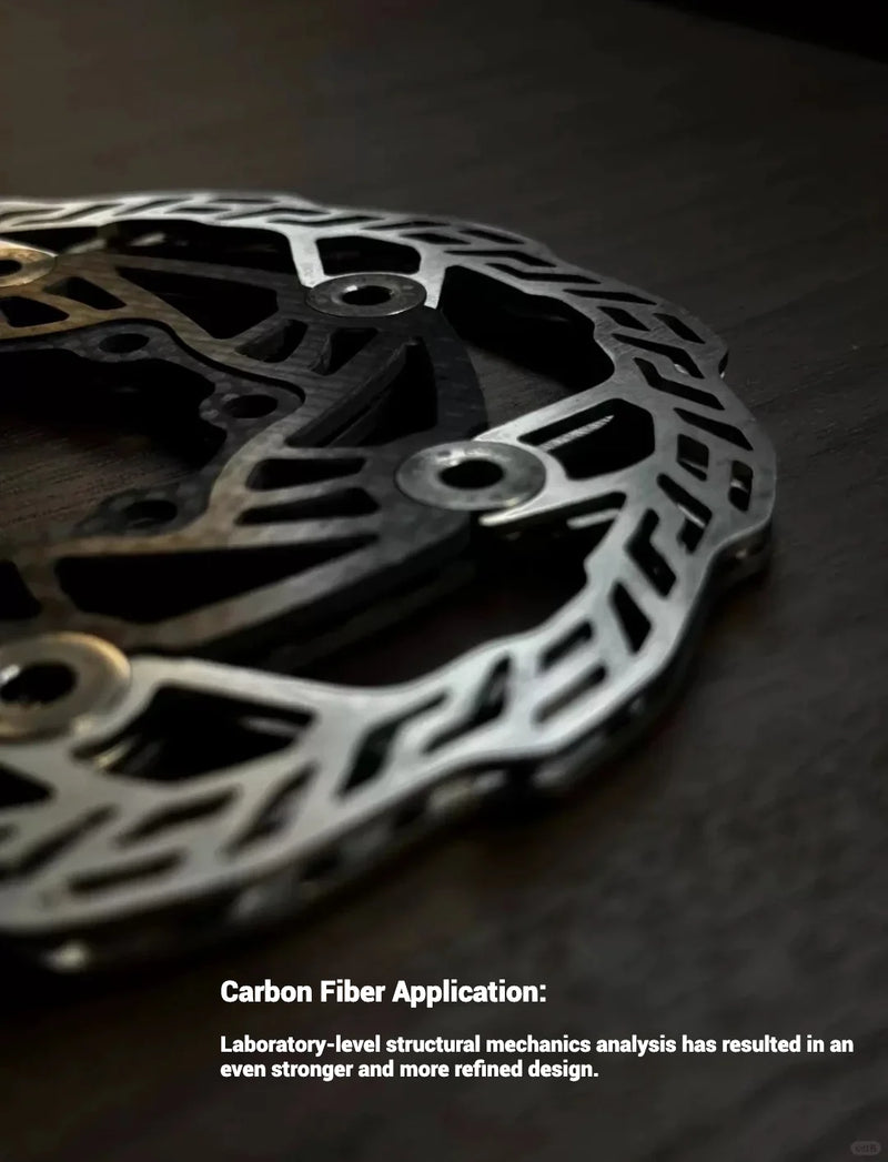 E-TI Carbon Center Lock Disc Brake Rotor 140mm / 160mm