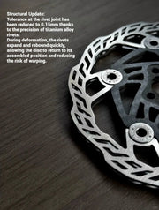 E-TI Carbon Center Lock Disc Brake Rotor 140mm / 160mm