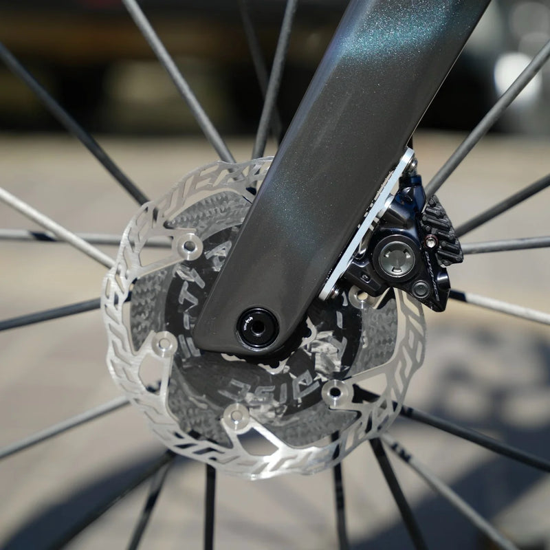 E-TI DISC Gamma Carbon Brake Rotor 140mm / 160mm 6-Bolt & Center Lock