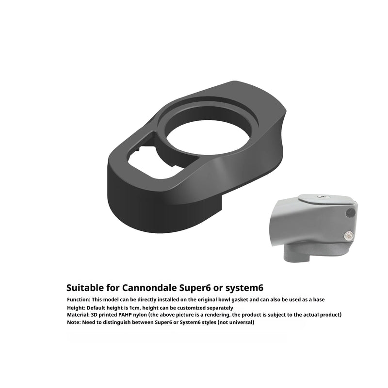 EXS AeroVer Custom Spacers & Adapters for Integrated Handlebars | Giant Propel, BMC, Cannondale, Trek & Specialized - Detail 4