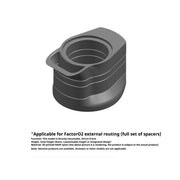 EXS AeroVer Custom Spacers & Adapters for Integrated Handlebars | Giant Propel, BMC, Cannondale, Trek & Specialized - Detail 7