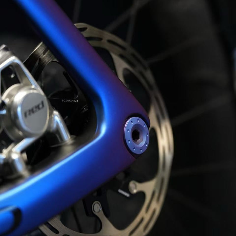 Fearless Knight Titanium Thru Axle for Pinarello, Specialized, Colnago, Trek, Ridley Road Bikes