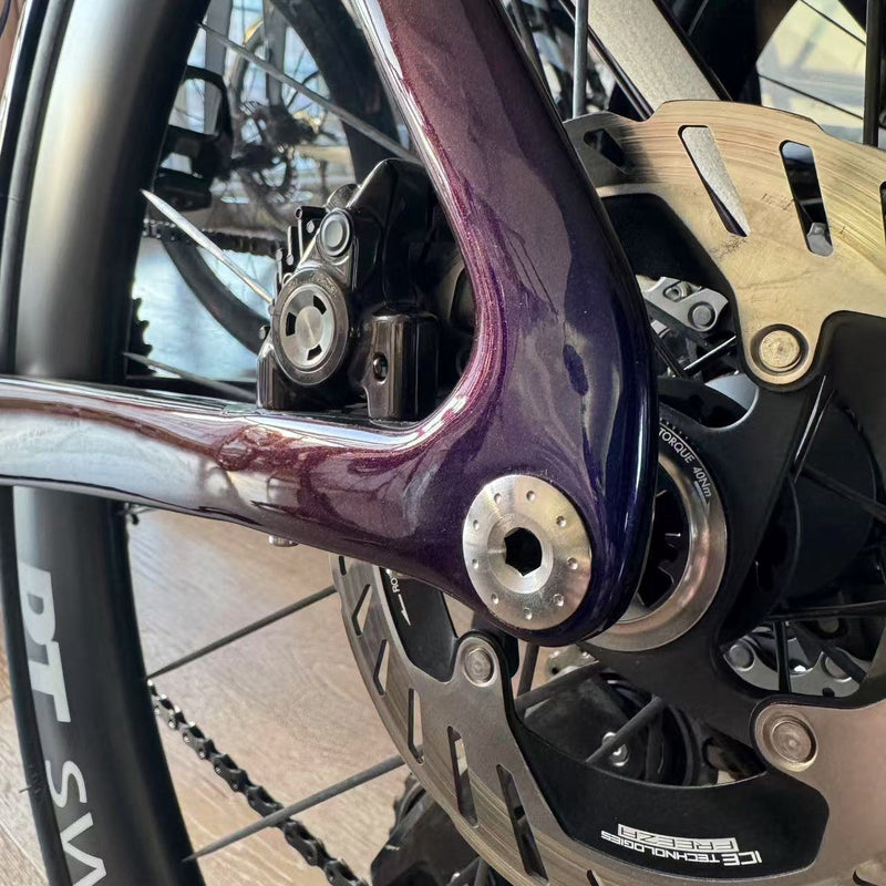 Fearless Knight Titanium Thru Axle for Pinarello, Specialized, Colnago, Trek, Ridley Road Bikes