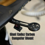 Giant Cadex Carbon Computer Mount | 10.6g Ultralight Design for Aero, Race & Contact SLR Handlebars