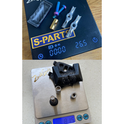 Giant TCR / Propel / Defy Split Seatpost Clamp Kit — Carbon Cradle + Titanium or Aluminum Rails