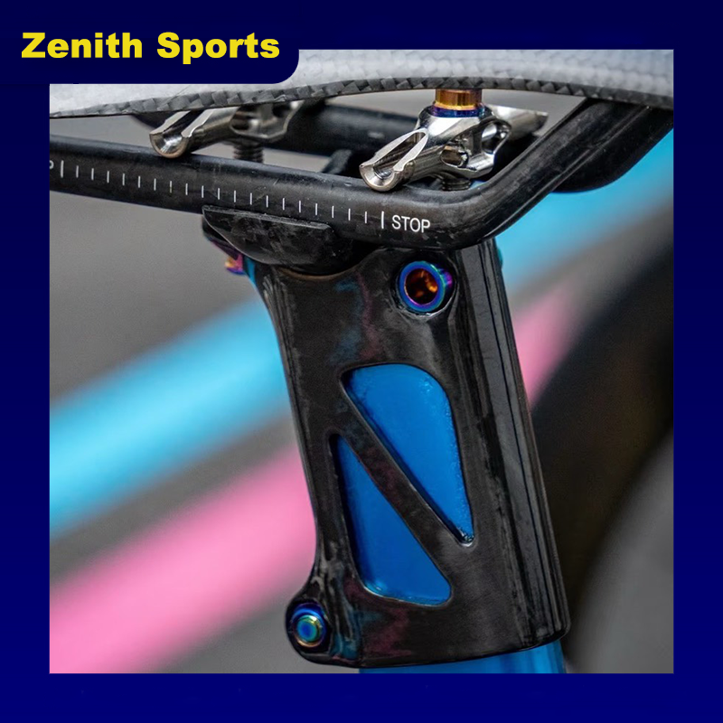 Giant TCR / Propel / PP / Langma Carbon Seatpost Clamp — 46g — Multiple Frame Options 9th Gen TCR Diagonal Bar Version