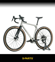 S-PartS Titanium Alloy Gravel Bike Frame