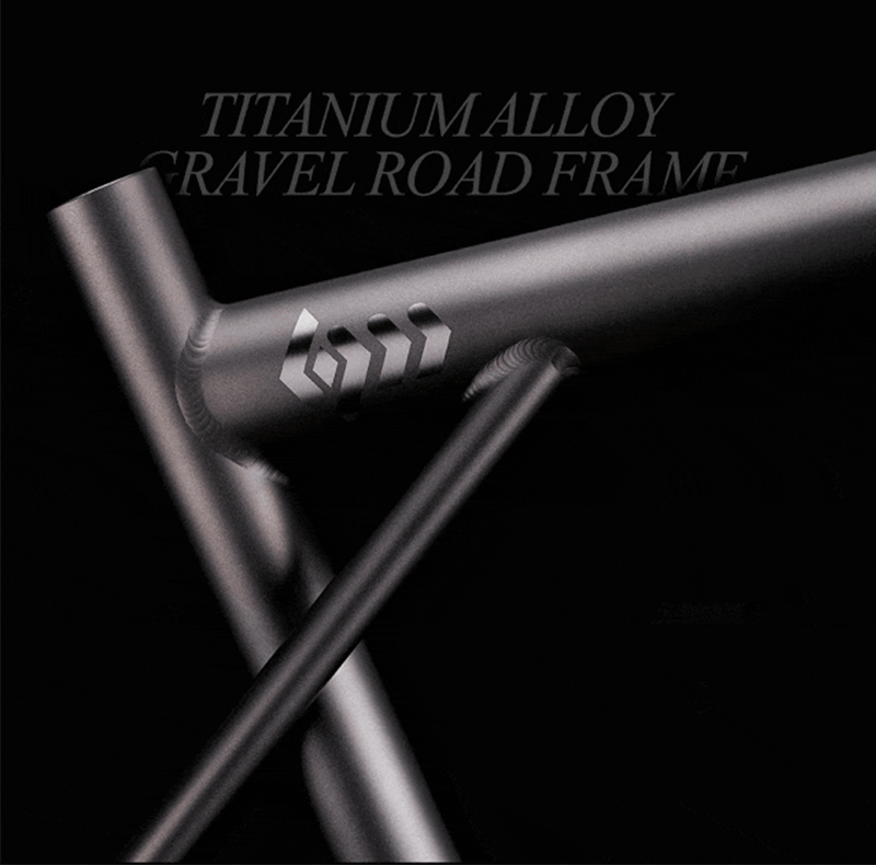 S-PartS Titanium Alloy Gravel Bike Frame