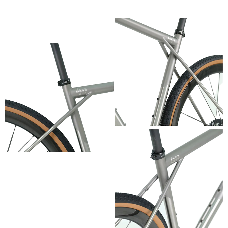 S-PartS Titanium Alloy Gravel Bike Frame