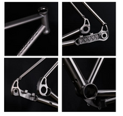 S-PartS Titanium Alloy Gravel Bike Frame