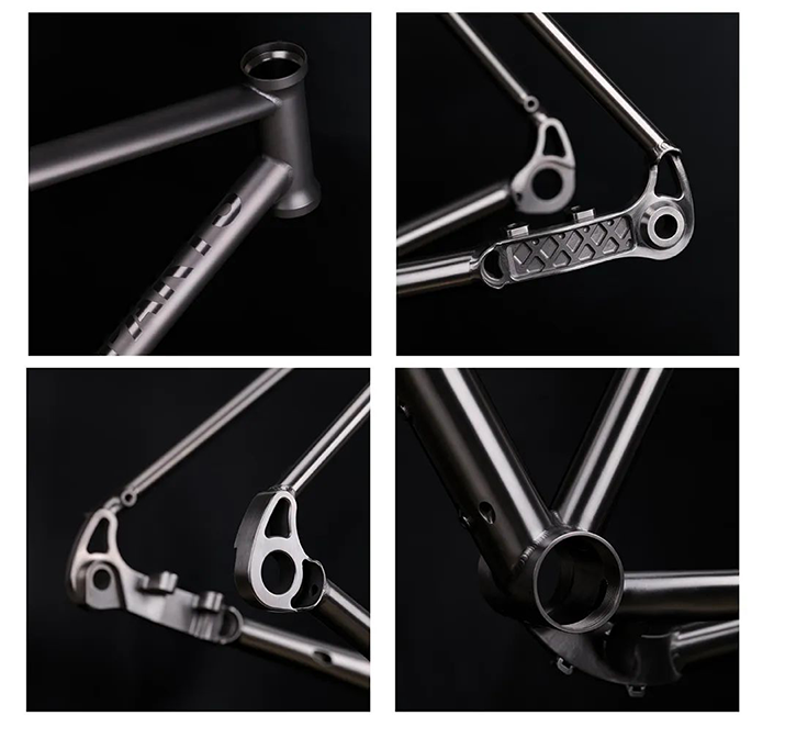 S-PartS Titanium Alloy Gravel Bike Frame