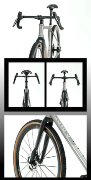 S-PartS Titanium Alloy Gravel Bike Frame