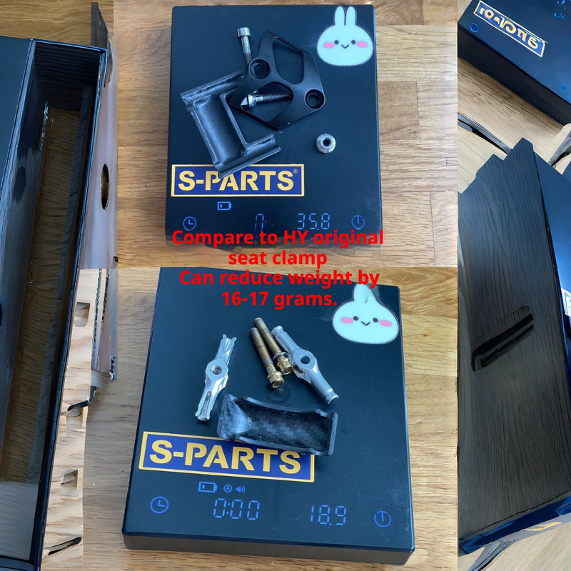 Hylix HY Carbon Seatpost Clamp Kit — Trek, Specialized, Pinarello, Canyon, Colnago, Giant & BMC