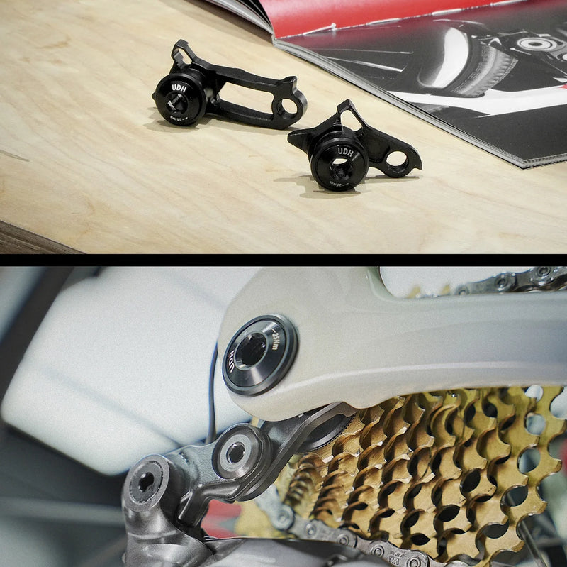 INCOLOR Lightweight UDH Derailleur Hanger | Trek Madone Gen 8, Quicker One & Specialized S-Works Tarmac SL9 | 7075-T6 Aluminum - Detail 4