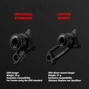 INColor Lightweight UDH Derailleur Hanger | 7075-T6 CNC Aluminum | Standard & Shimano Direct Mount - Detail 5