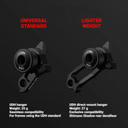 INCOLOR Lightweight UDH Derailleur Hanger | Trek Madone Gen 8, Quicker One & Specialized S-Works Tarmac SL9 | 7075-T6 Aluminum - Detail 5