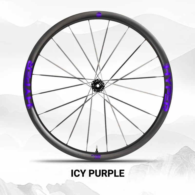 S-PARTS Infinity Logo Decals for Lún HYPER 3 D33 Gen 3 — Waterproof Overlay Set for Two Wheels + Spares - Detail 8