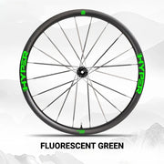 S-PARTS Infinity Logo Decals for Lún HYPER 3 D33 Gen 3 — Waterproof Overlay Set for Two Wheels + Spares - Detail 13
