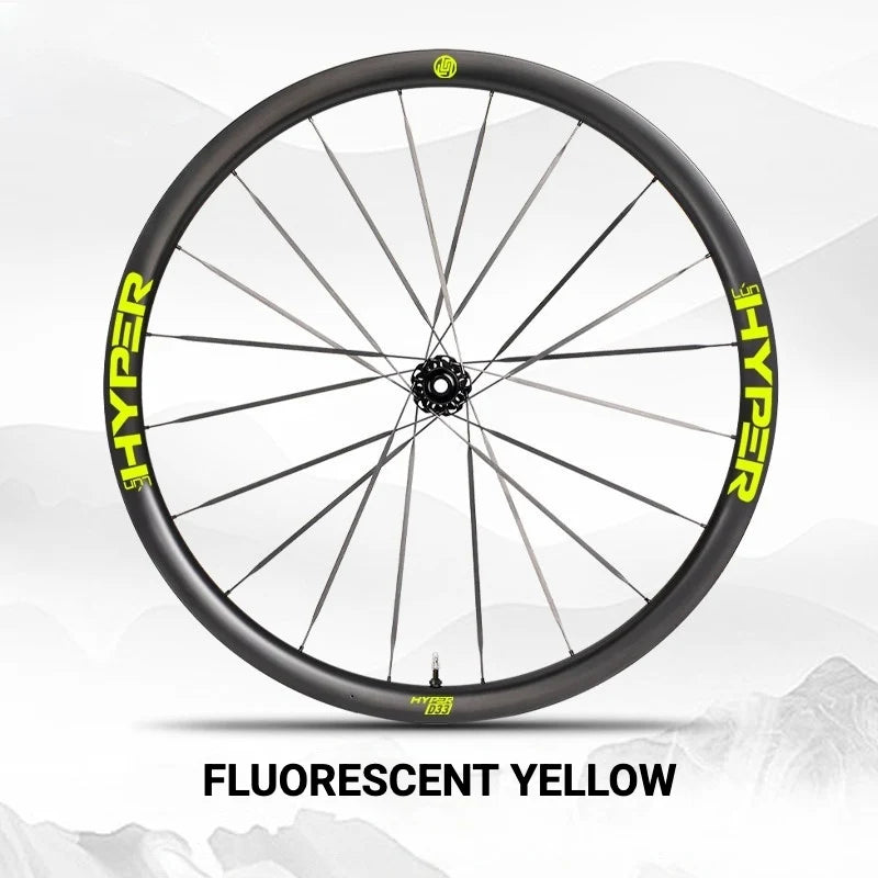 S-PARTS Infinity Logo Decals for Lún HYPER 3 D33 Gen 3 — Waterproof Overlay Set for Two Wheels + Spares - Detail 14