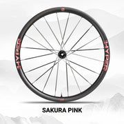 S-PARTS Infinity Logo Decals for Lún HYPER 3 D33 Gen 3 — Waterproof Overlay Set for Two Wheels + Spares - Detail 15