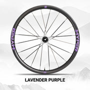 S-PARTS Infinity Logo Decals for Lún HYPER 3 D33 Gen 3 — Waterproof Overlay Set for Two Wheels + Spares - Detail 20