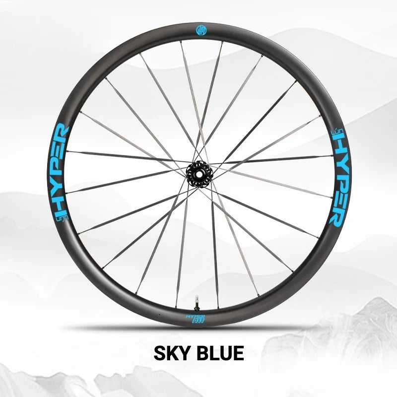 S-PARTS Infinity Logo Decals for Lún HYPER 3 D33 Gen 3 — Waterproof Overlay Set for Two Wheels + Spares - Detail 21