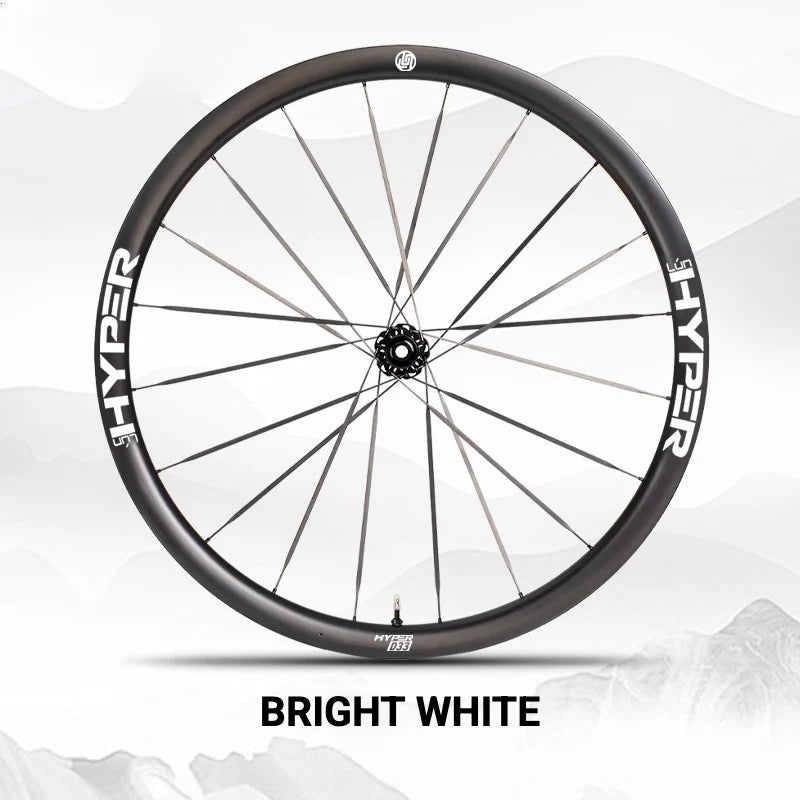 S-PARTS Infinity Logo Decals for Lún HYPER 3 D33 Gen 3 — Waterproof Overlay Set for Two Wheels + Spares - Detail 28