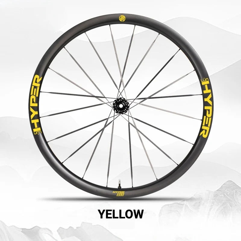 S-PARTS Infinity Logo Decals for Lún HYPER 3 D33 Gen 3 — Waterproof Overlay Set for Two Wheels + Spares - Detail 37