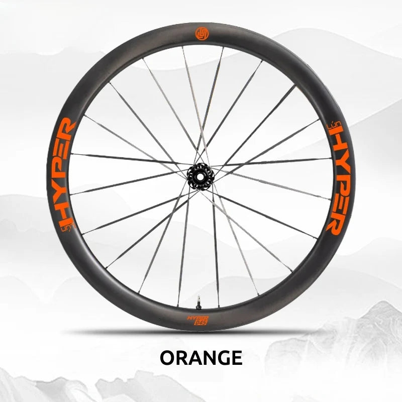 S-PARTS Infinity Logo Decals for Lún HYPER 3 D45 Gen 3 — Waterproof Overlay Set for Two Wheels + Spares - Detail 9