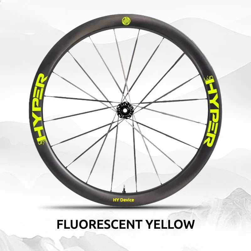 S-PARTS Infinity Logo Decals for Lún HYPER 3 D45 Gen 3 — Waterproof Overlay Set for Two Wheels + Spares - Detail 14