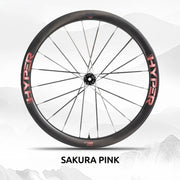 S-PARTS Infinity Logo Decals for Lún HYPER 3 D45 Gen 3 — Waterproof Overlay Set for Two Wheels + Spares - Detail 15