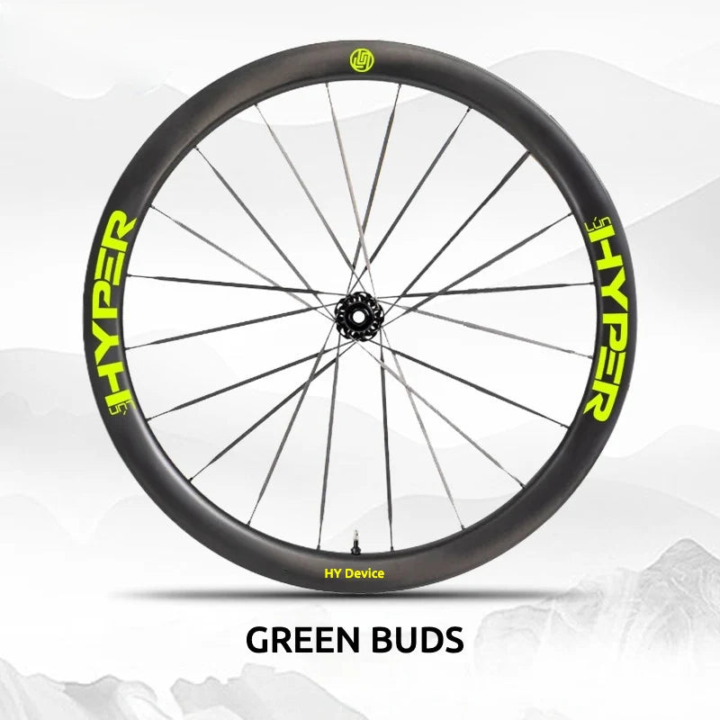 S-PARTS Infinity Logo Decals for Lún HYPER 3 D45 Gen 3 — Waterproof Overlay Set for Two Wheels + Spares - Detail 24