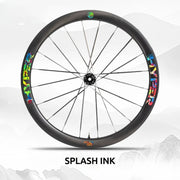 S-PARTS Infinity Logo Decals for Lún HYPER 3 D45 Gen 3 — Waterproof Overlay Set for Two Wheels + Spares - Detail 29