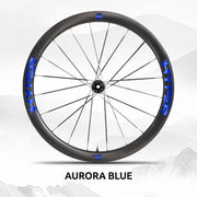 S-PARTS Infinity Logo Decals for Lún HYPER 3 D45 Gen 3 — Waterproof Overlay Set for Two Wheels + Spares - Detail 35