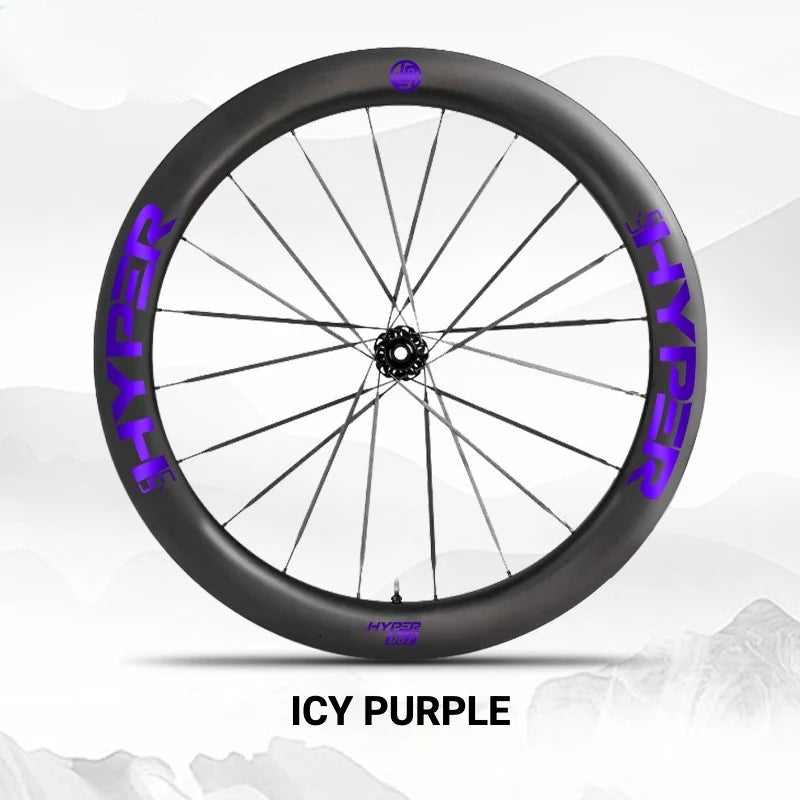 S-PARTS Infinity Logo Decals for Lún HYPER 3 D67 Gen 3 — Waterproof Overlay Set for Two Wheels + Spares - Detail 8