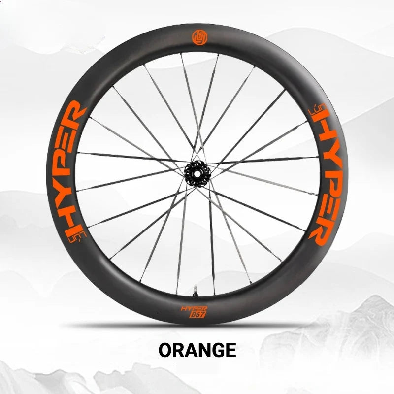 S-PARTS Infinity Logo Decals for Lún HYPER 3 D67 Gen 3 — Waterproof Overlay Set for Two Wheels + Spares - Detail 9