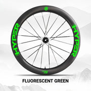S-PARTS Infinity Logo Decals for Lún HYPER 3 D67 Gen 3 — Waterproof Overlay Set for Two Wheels + Spares - Detail 13