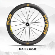 S-PARTS Infinity Logo Decals for Lún HYPER 3 D67 Gen 3 — Waterproof Overlay Set for Two Wheels + Spares - Detail 17