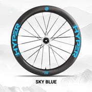 S-PARTS Infinity Logo Decals for Lún HYPER 3 D67 Gen 3 — Waterproof Overlay Set for Two Wheels + Spares - Detail 21