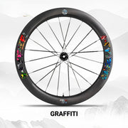 S-PARTS Infinity Logo Decals for Lún HYPER 3 D67 Gen 3 — Waterproof Overlay Set for Two Wheels + Spares - Detail 23