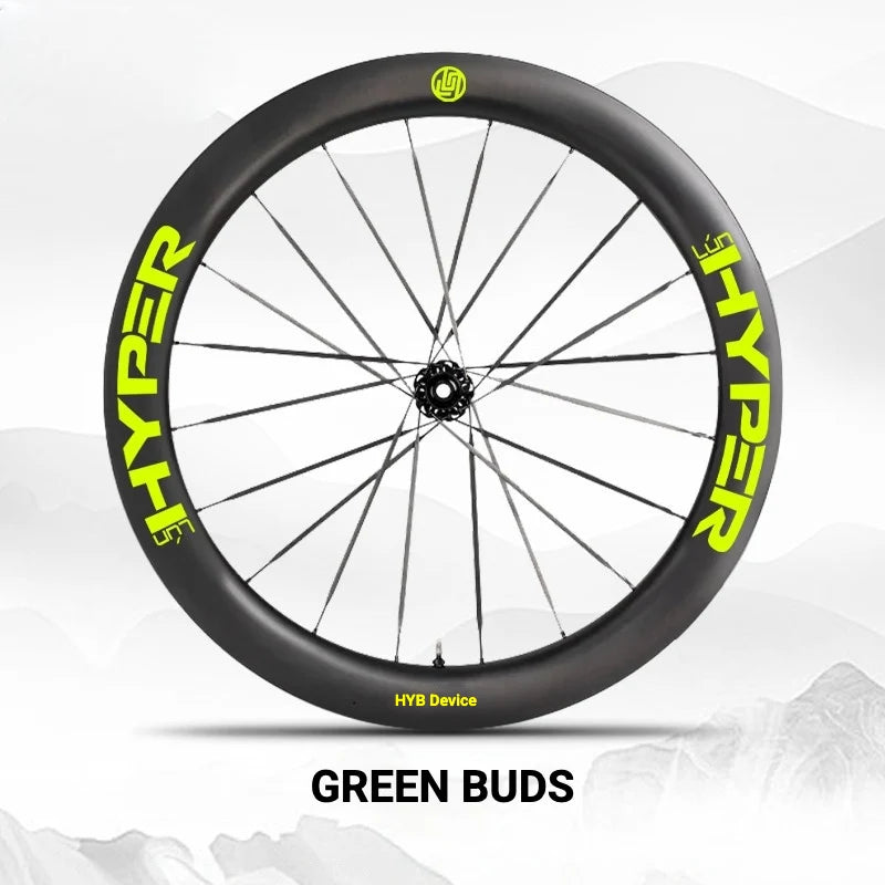 S-PARTS Infinity Logo Decals for Lún HYPER 3 D67 Gen 3 — Waterproof Overlay Set for Two Wheels + Spares - Detail 24