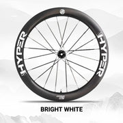S-PARTS Infinity Logo Decals for Lún HYPER 3 D67 Gen 3 — Waterproof Overlay Set for Two Wheels + Spares - Detail 28