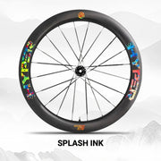 S-PARTS Infinity Logo Decals for Lún HYPER 3 D67 Gen 3 — Waterproof Overlay Set for Two Wheels + Spares - Detail 29