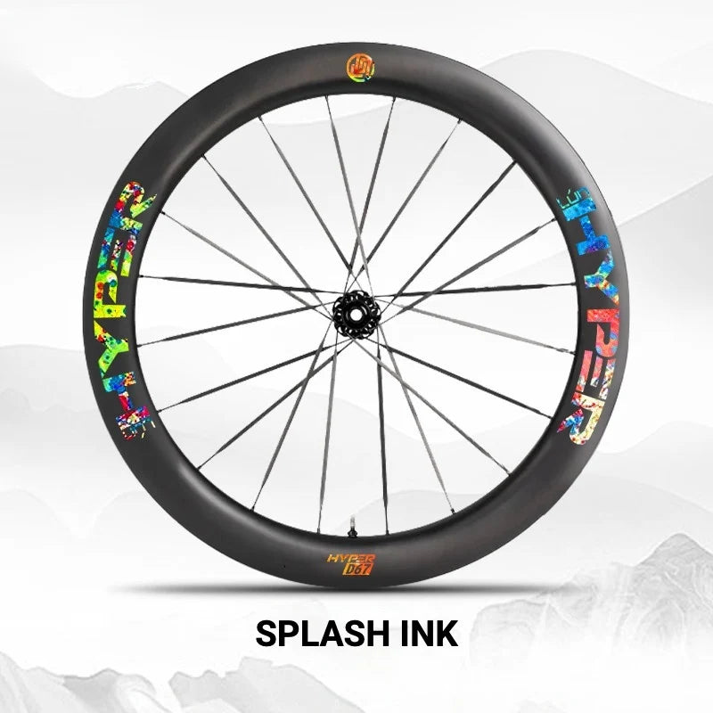 S-PARTS Infinity Logo Decals for Lún HYPER 3 D67 Gen 3 — Waterproof Overlay Set for Two Wheels + Spares - Detail 29